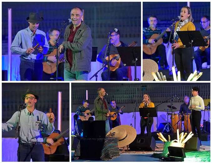 Momento del concierto de anoche/TA.